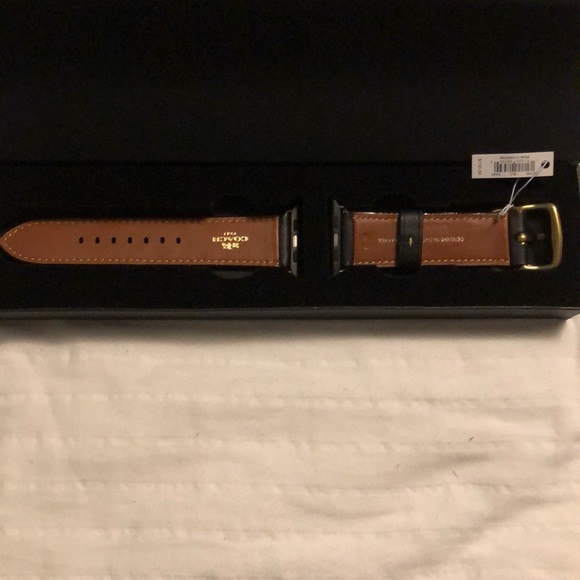 Coach Apple Watch Leather Band - Picture 2 of 7
